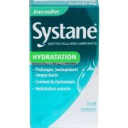 Systane Hydration 10 ml - Gouttes Lubrifiantes et Hydratantes