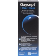 Oxysept 1 step neutralisation 12 cps