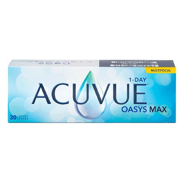 Acuvue Oasys MAX 1-Day Multifocal 30 - Lentilles de contact Acuvue Oasys MAX 1-Day Multifocal 30 - Lentilles de contact