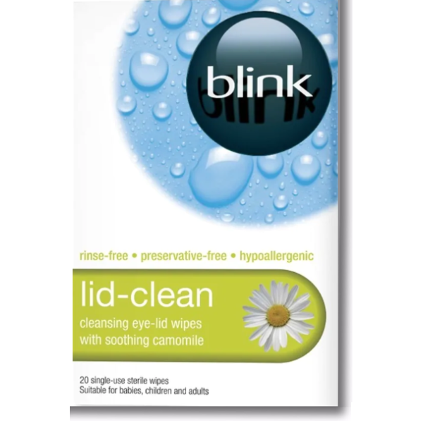 Blink lid-clean - Produit pour lentilles Blink lid-clean - Produit pour lentilles