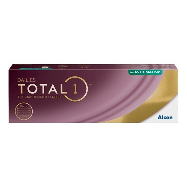 Dailies Total 1 For Astigmatism 30 - Lentilles de contact Dailies Total 1 For Astigmatism 30 - Lentilles de contact