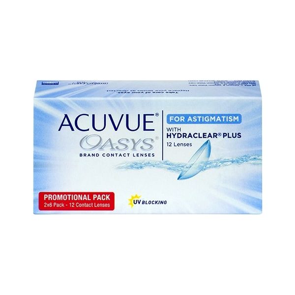 Acuvue Oasys 12 for Astigmatism - Lentilles de contact