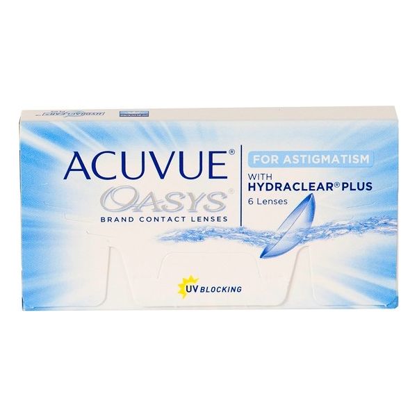 Acuvue Oasys for astigmatism - Lentilles de contact Acuvue Oasys for astigmatism - Lentilles de contact
