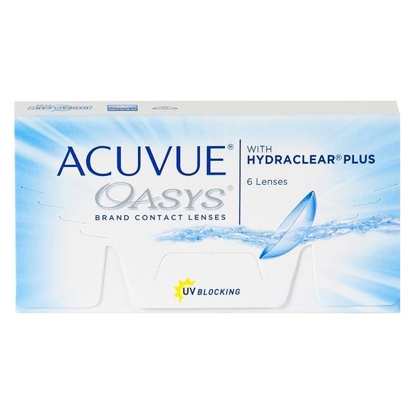 Acuvue Oasys with Hydraclear Plus - Lentilles de contact Acuvue Oasys with Hydraclear Plus - Lentilles de contact