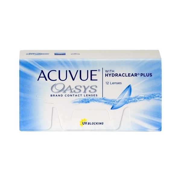 Acuvue Oasys 12 with Hydraclear Plus - Lentilles de contact