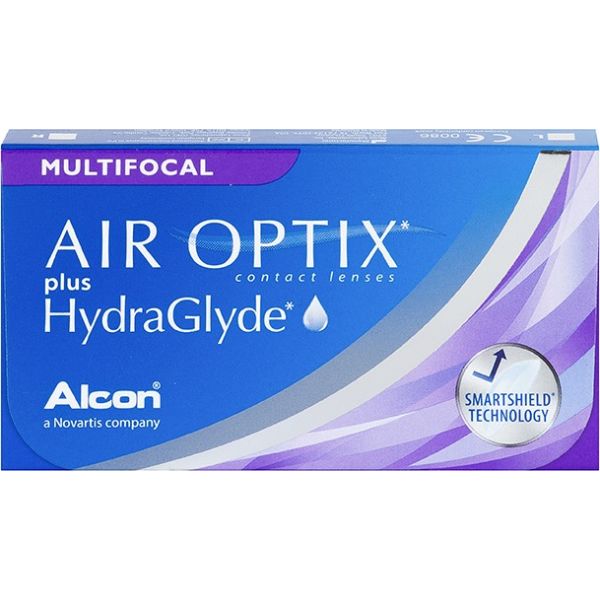Air Optix Plus Hydraglyde Multifocal - Lentilles de contact