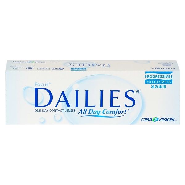 Focus Dailies All Day Comfort Progressives 30 - Lentilles de contact Focus Dailies All Day Comfort Progressives 30 - Lentilles de contact