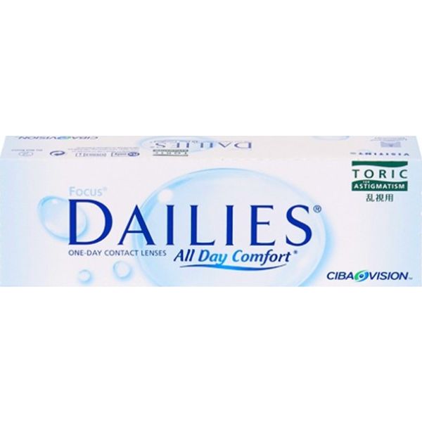 Focus Dailies All Day Comfort Toric 30 - Lentilles de contact