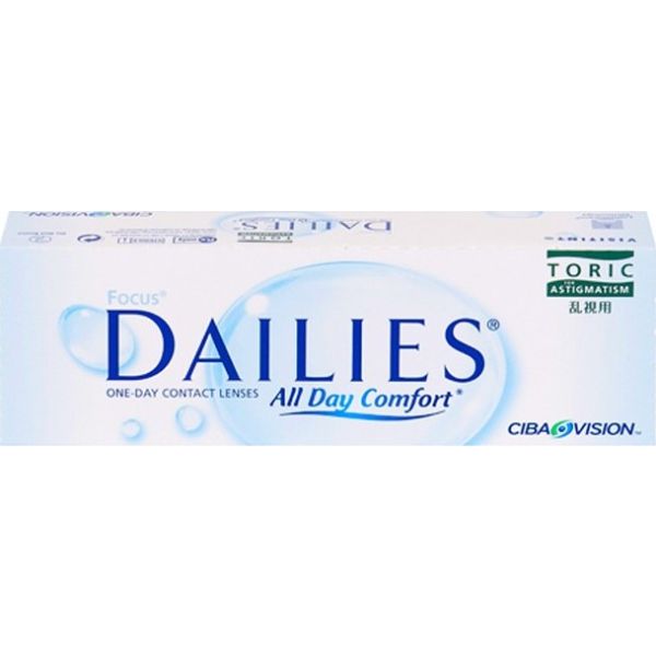 Focus Dailies All Day Comfort Toric 30 - Lentilles de contact Focus Dailies All Day Comfort Toric 30 - Lentilles de contact