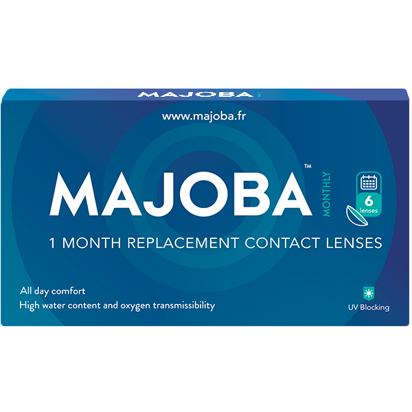 Majoba Monthly 6 - Lentilles de contact Majoba Monthly 6 - Lentilles de contact