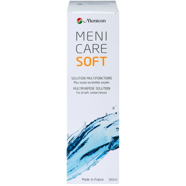 MeniCare Soft 360 ml - Produit pour lentilles MeniCare Soft 360 ml - Produit pour lentilles