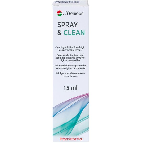 Menicon Spray & Clean - Produit pour lentilles