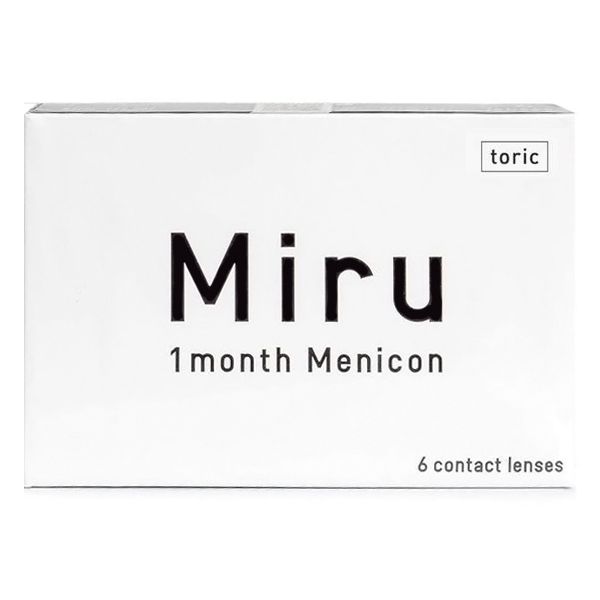Miru 1 Month Toric (for astigmatism) - Lentilles de contact
