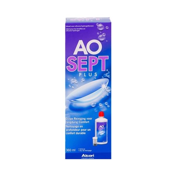 Aosept Plus 360ml - Produit pour lentilles Aosept Plus 360ml - Produit pour lentilles