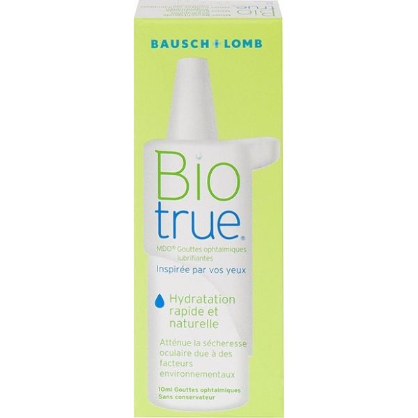 Biotrue Eye Drops - 10ml - Produit pour lentilles