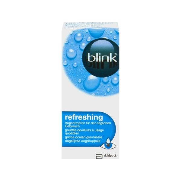 Blink Refreshing 10 ml - Produit pour lentilles Blink Refreshing 10 ml - Produit pour lentilles