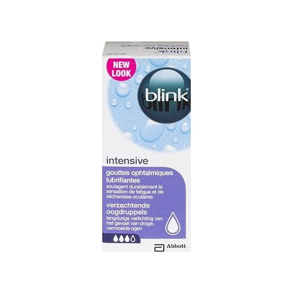 Blink Intensive Tears 10ml - Produit pour lentilles