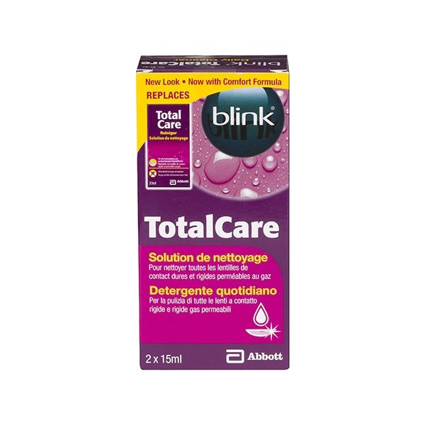 TotalCare Cleaner 30ml - Produit pour lentilles