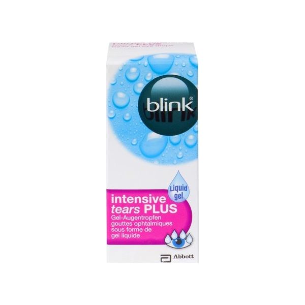 Blink Intensive Tears Plus 10ml - Produit pour lentilles Blink Intensive Tears Plus 10ml - Produit pour lentilles