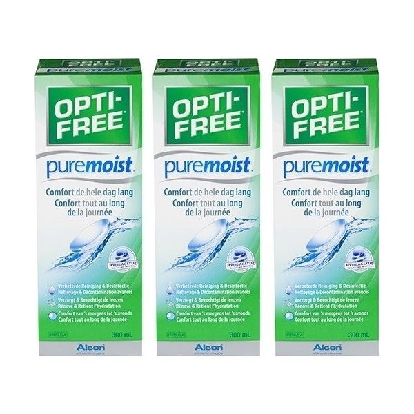 Opti-Free Puremoist Multipack Eco 3x300ml - Produit pour lentilles