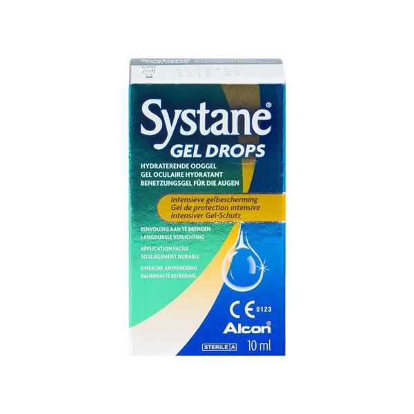 Systane Gel Drops Lubrifiant 10 ml - Produit pour lentilles