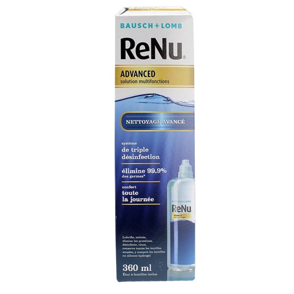 Renu Advanced 360 ml - Produit pour lentilles