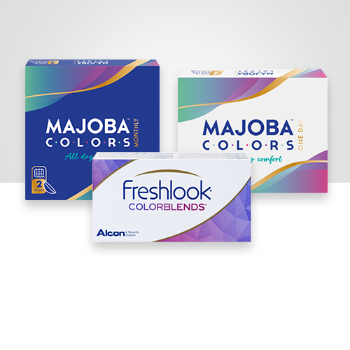 Lentilles de couleur