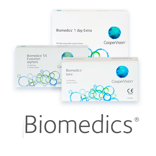 Biomedics lentilles de contact