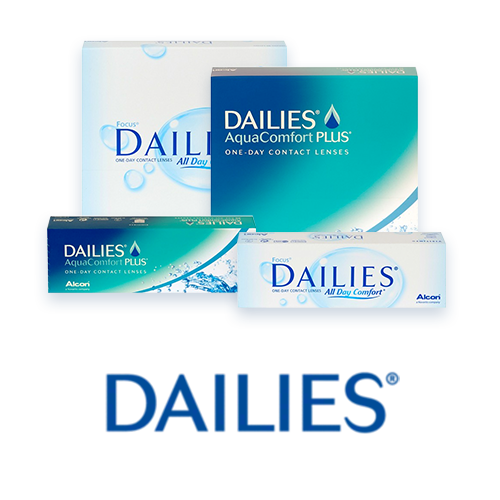 Dailies lentilles de contact