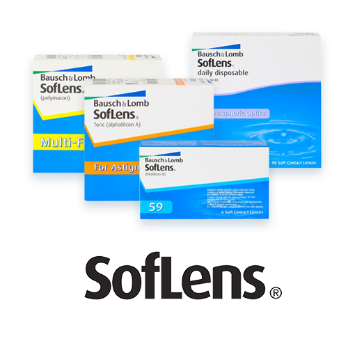 Soflens lentilles de contact