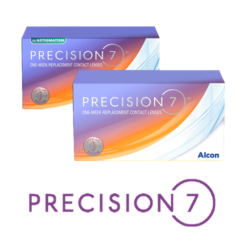 Precision 7 lentilles de contact